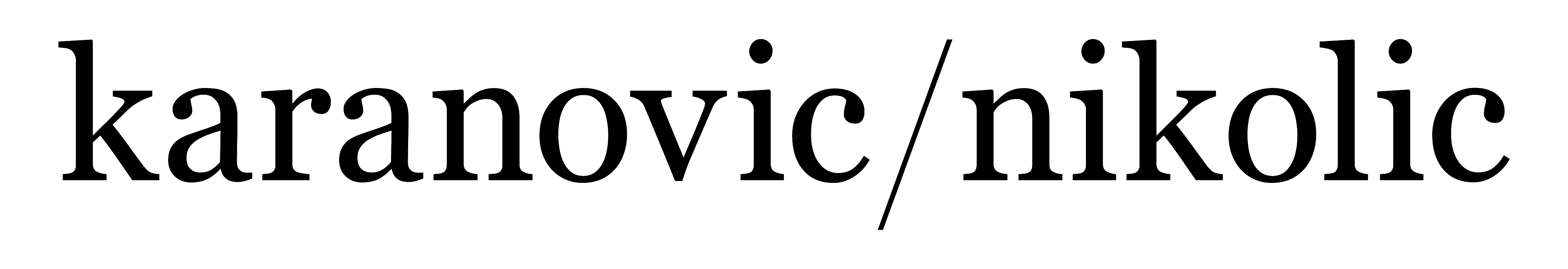 Karanovic & Nikolic
